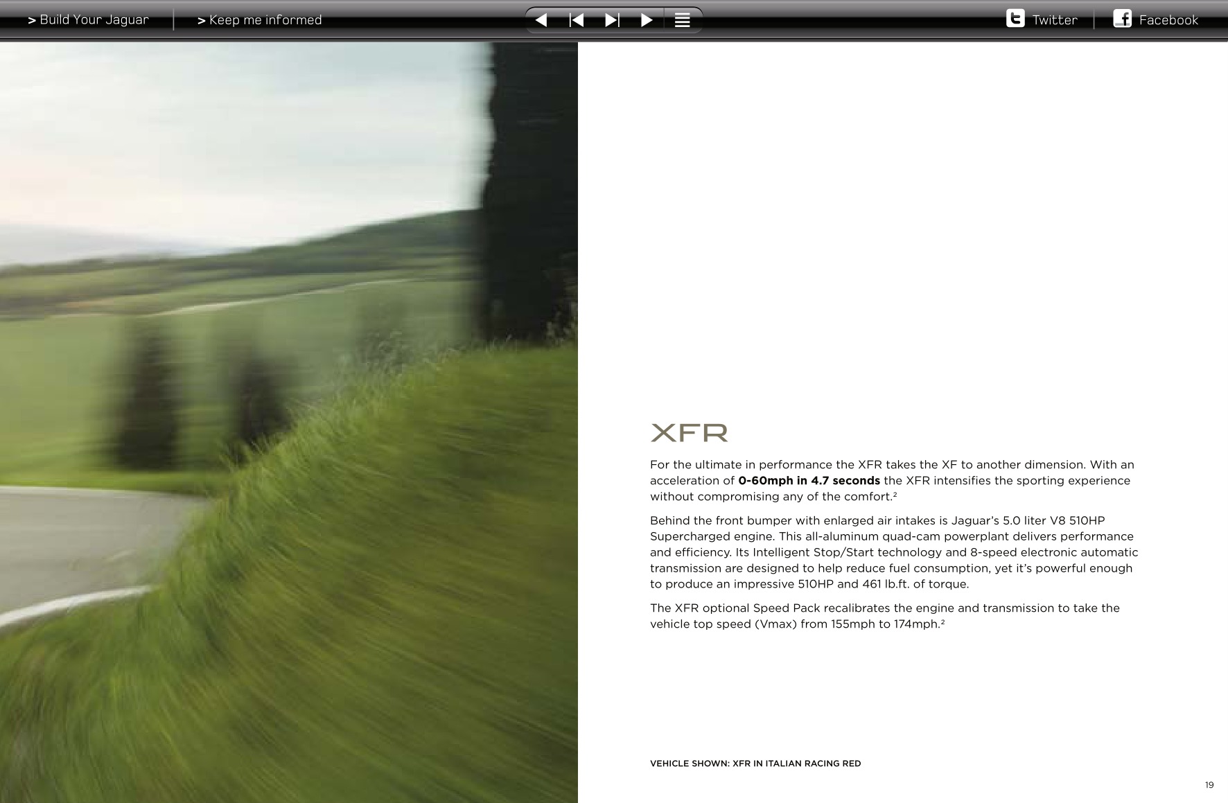 2013 Jaguar XF Brochure Page 22